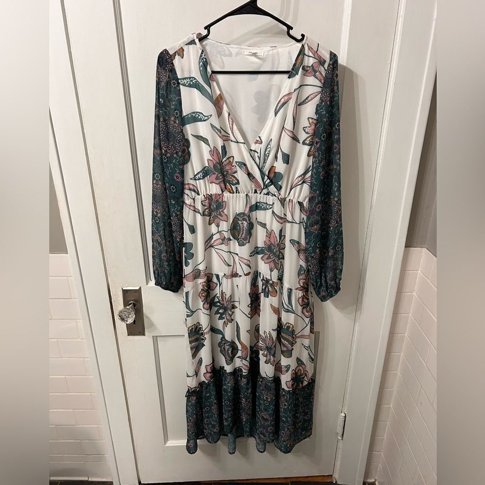 Maurices Never Worn Floral Long Sleeve Dress